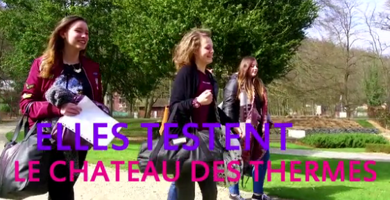 Les testeurs : Le chateau des thermes de Chaudfontaine (1/4)