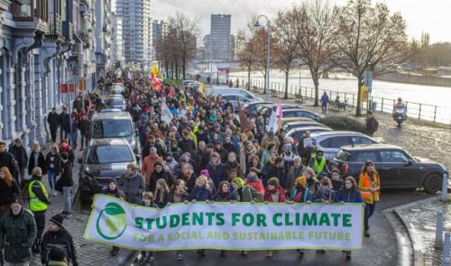 Liège : 1200 marcheurs pour le climat