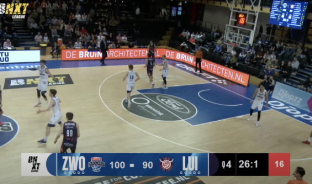 Liège Basket passe au troisième tour des playoffs transfrontaliers
