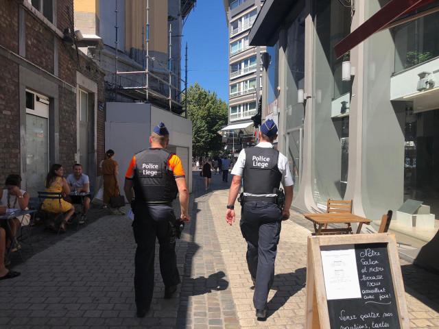 Liège : consignes covid plutôt bien respectées, une moyenne de 35 PV ce week-end