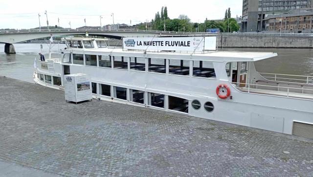 Nouveau succès pour la navette fluviale