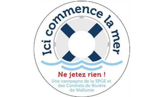 Liège met en oeuvre la campagne "Ici commence la mer. Ne jetez rien !"