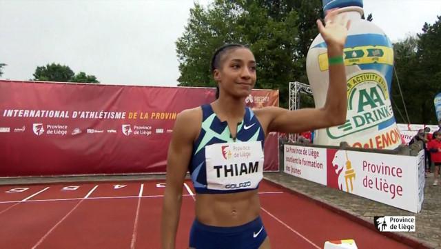 Meeting de Liège: Nafi Thiam se rassure dans le froid