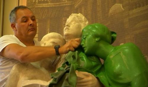 Monument à César Franck : aussi vert que de Funès dans Rabbi Jacob ! 