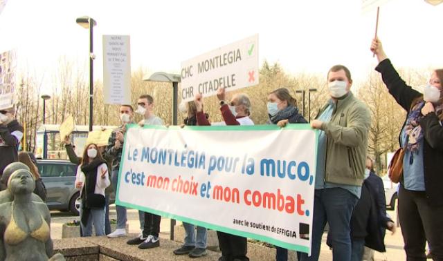 Mucoviscidose : manifestation contre la disparition des soins au CHC 