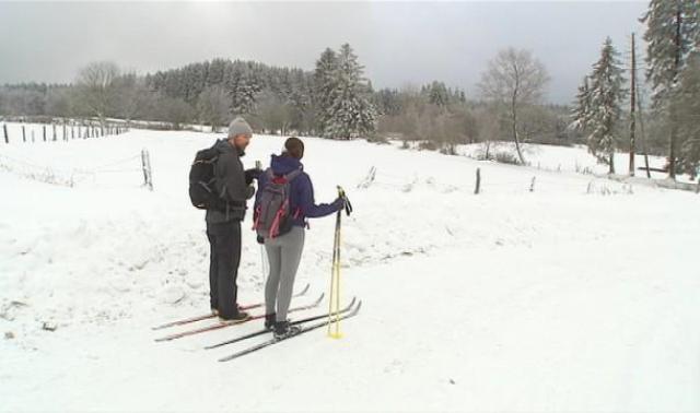 Neige : 40 centimètres dans les Hautes Fagnes, tout bon pour le ski de fond 