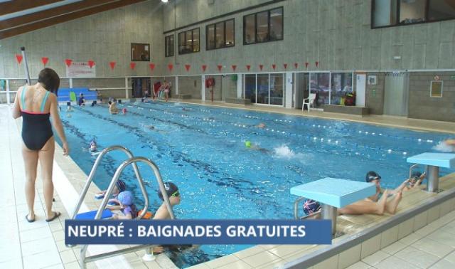 Neupré : piscine gratuite pour les habitants 