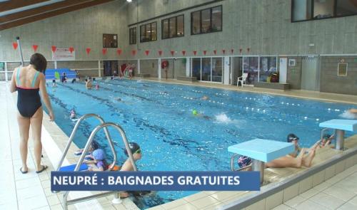 Neupré : piscine gratuite pour les habitants 
