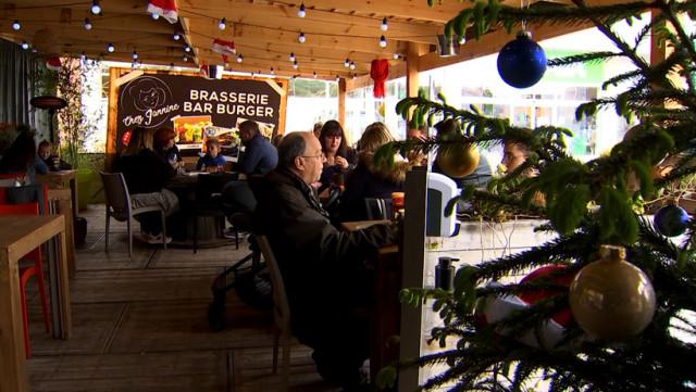Noël s'invite en mai dans ce restaurant hutois
