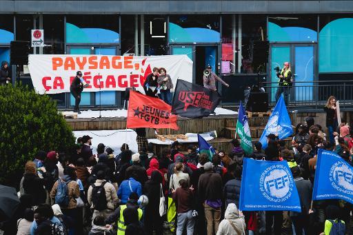 Nouvelle mobilisation des étudiants contre le nouveau décret Paysage