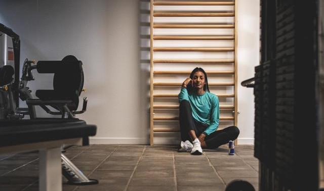 Nouvelle salle d'entraînement pour Nafi, cadeau d'un de ses sponsors 