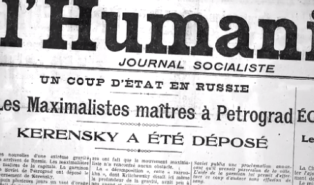 Octobre 1917-Octobre 2017 : la Révolution russe a 100 ans 