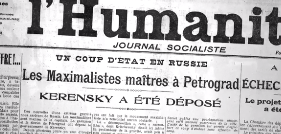 Octobre 1917-Octobre 2017 : la Révolution russe a 100 ans 