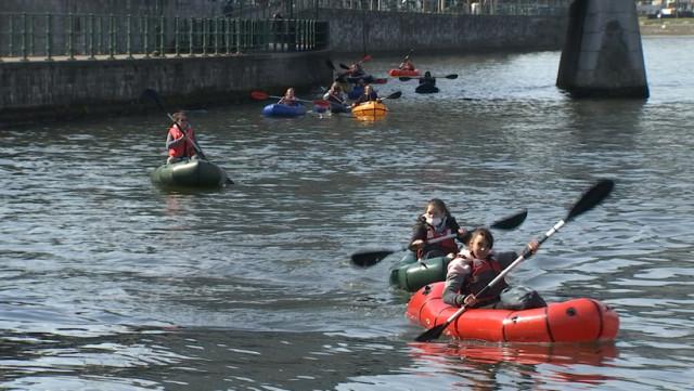 Le packrafting, nouvelle aventure fluviale à Liège !