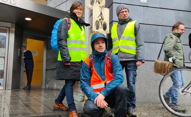 Pas de sanction à l'encontre des trois militants cyclistes