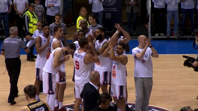 Playoffs : clap de fin pour Liège Basket 