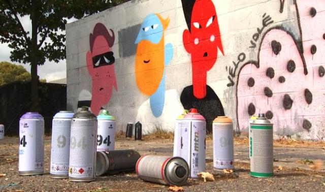 R Battle, le graffiti comme mode d'expression
