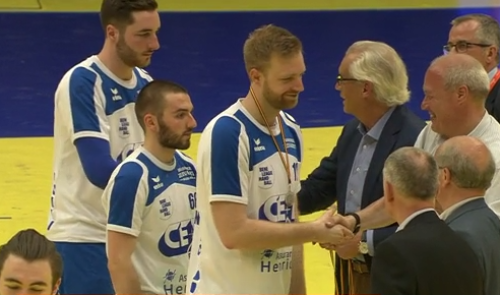 Replay : finale de la coupe de Belgique de handball : Hasselt - HC Visé