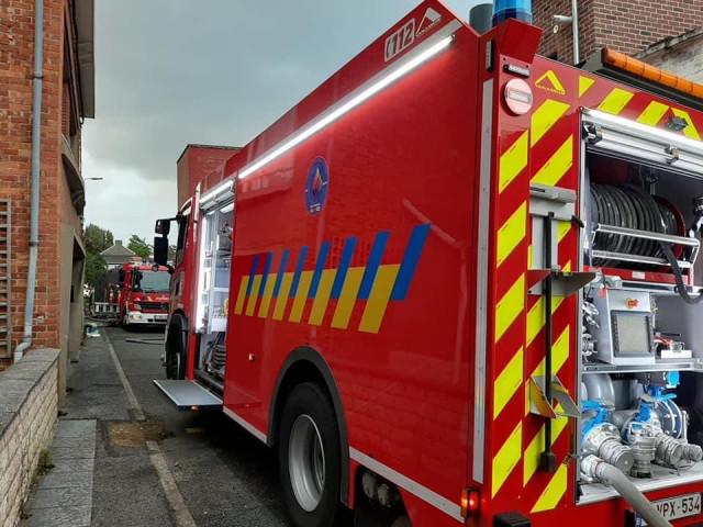 Seraing : quatre bâtiments en feu 