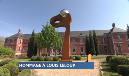 Seraing : sculpture monumentale en l'honneur de Louis Leloup 