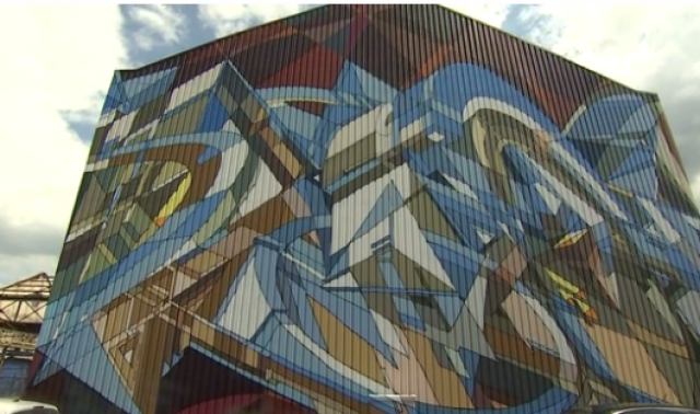 Seraing : une fresque signée par l'artiste international Jaba 