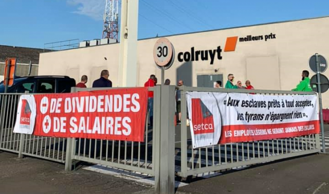 Social : le personnel du Colruyt de Chênée a levé le piquet de grève vers 11h45