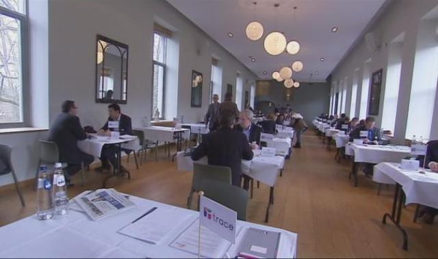 Speed coaching avec 100 grands patrons au Cercle de Wallonie 