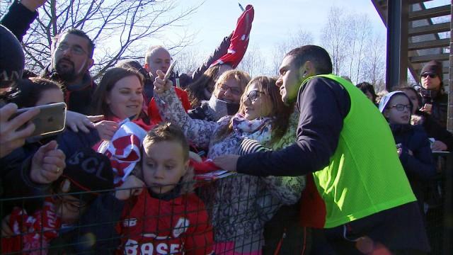 Standard : les fans en force à l'entraînement ouvert 