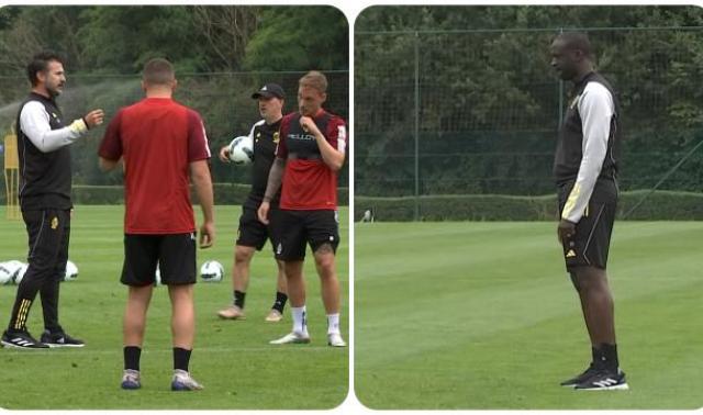 Standard: premier entraînement du duo Hoefkens-Touré