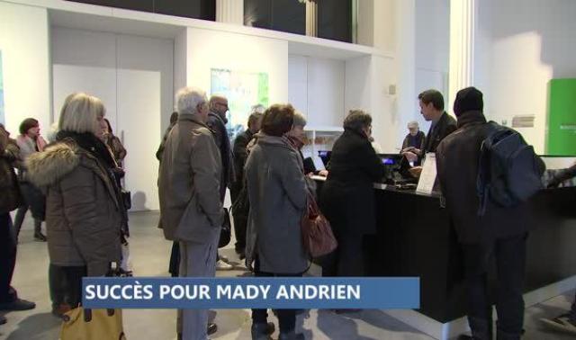 Succès pour la rétrospective de Mady Andrien à la Boverie