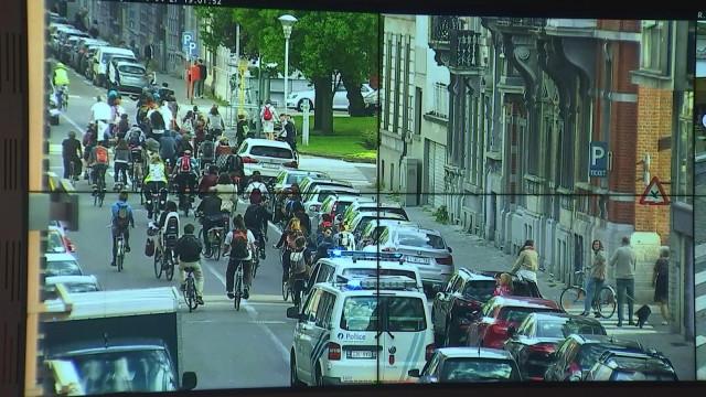 Tensions entre cyclistes et police lors de la "Masse critique"