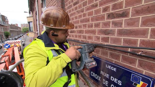Tous les Liégeois pourront accéder à la fibre optique d'ici 2025