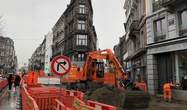 Tram En Commun S3#16 : travaux d'infrastructure rue Léopold 