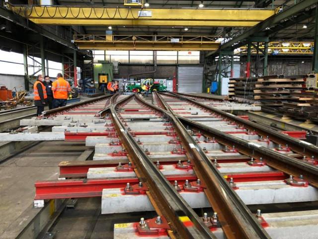 Tram En Commun S3#6 : les aiguillages du tram, fabriqués au Grand-Duché de Luxembourg 