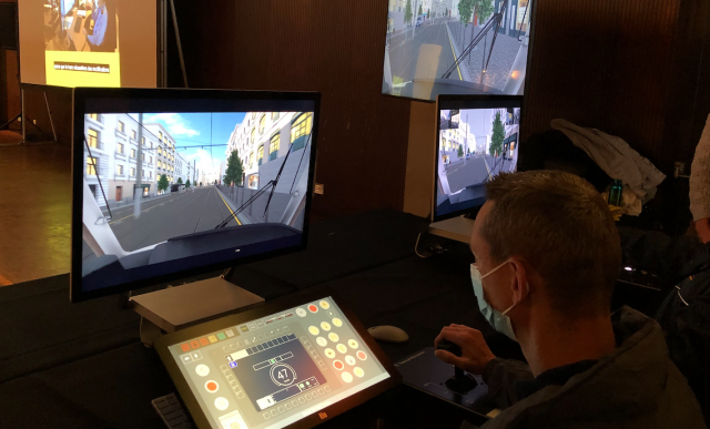 Tram En Commun S4#6 : le Salon du Tram pour le personnel du TEC