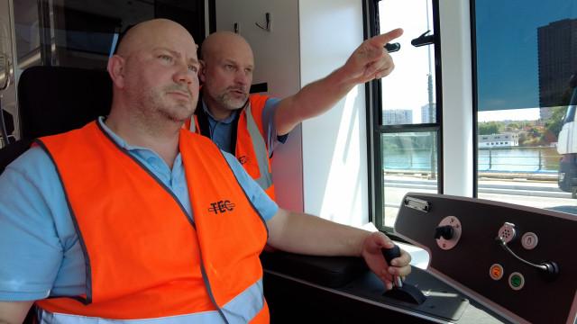 Tram : la formation des conducteurs est en cours