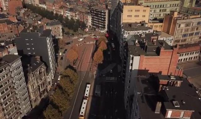 Travaux du tram : Déviation au niveau du carrefour St-Gilles cette nuit