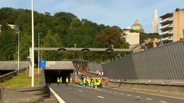 Tunnel de Cointe, sécurité renforcée, mais vitesse toujours limitée à 50 km/h !