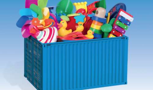 Un défi solidaire : remplir un conteneur de jouets ! 
