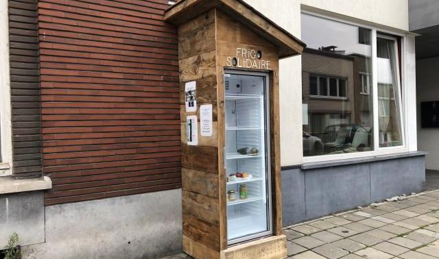 Un frigo solidaire dans le Laveu