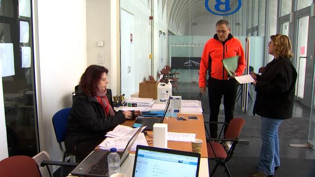 Un premier accueil aux Guillemins pour les réfugiés ukrainiens