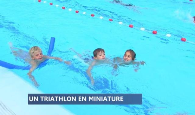 Un succès de foule pour le Triathlon des petits