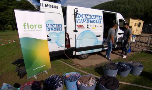 Une laverie mobile pour les sinistrés 