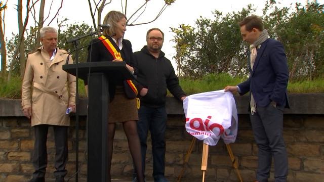 Une plaque commémorative pour le "massacre de Seraing"