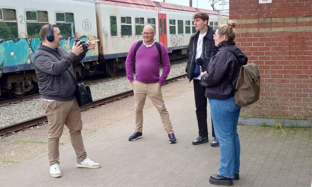 Waremme : action des navetteurs