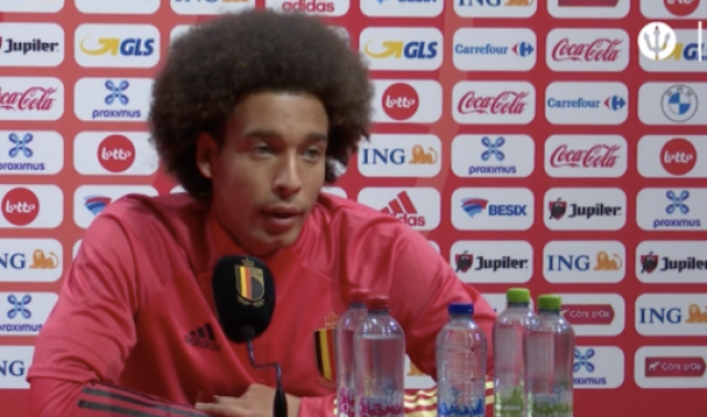 Witsel: "Bizarre d'ouvrir la saison avec la Belgique"