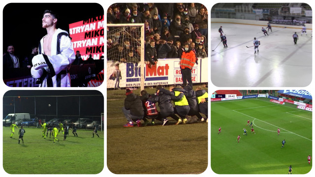 Zapping sports : le RFC Liège enflamme Rocourt !